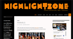 Desktop Screenshot of highlightzone.de