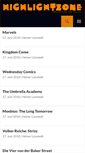 Mobile Screenshot of highlightzone.de